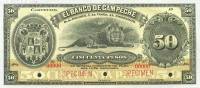 (№1903P-S111s) Банкнота Мексика 1903 год "50 Pesos"