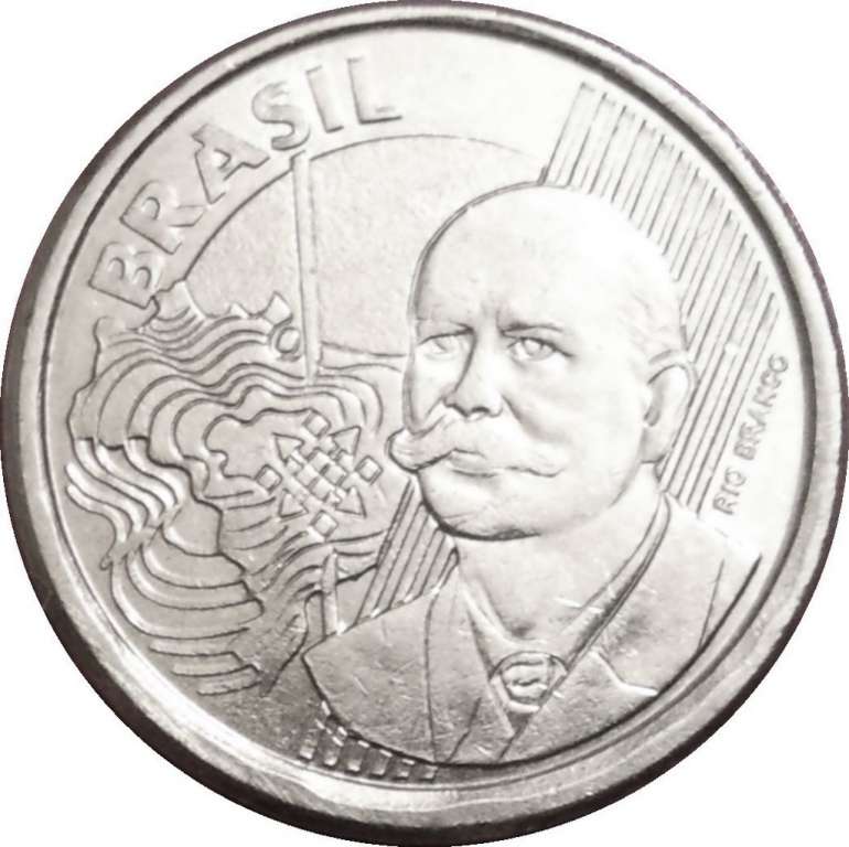  Монета Бразилия 2003 год 500     Сталь  UNC