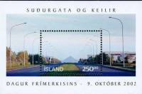 (№2002-31) Блок марок Исландия 2002 год "Рейкьявик", Гашеный