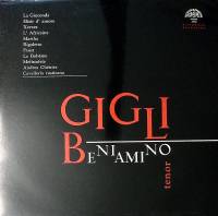 Пластинка виниловая Б. Джильи Тенор Supraphon 300 мм. Excellent