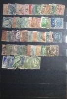 - Набор марок Разные страны 55 шт.  Гашёные .  Θ