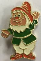 Значок Знак СССР "Гном" На булавке 