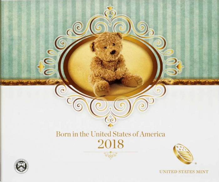 (2015s, 5 м., Родившийся в США) Набор США 2015 год  Годовой набор  PROOF