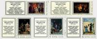 1976-050-54  Серия Набор марок с купонами (5 шт) СССР  Русская живопись XIX века П. Федотов III O