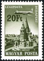 (1967-010) Марка Венгрия "Будапешт" ,  III O