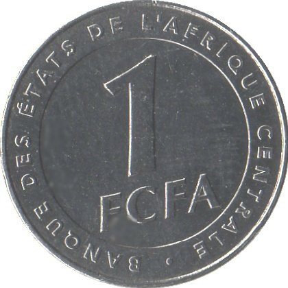 (№2006km16) Монета Центральная Африка 2006 год 1 CFA Franc