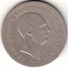 (1840A) Монета Германия (Ганновер) 1840 год 1 талер "Эрнст Август V"  Серебро Ag 900  VF