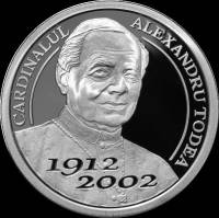 () Монета Румыния 2012 год 10  ""   Биметалл (Серебро - Ниобиум)  AU