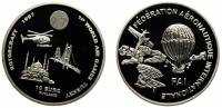(1997) Монета Финляндия 1997 год 10 евро "Вертолёт"  Серебро (Ag)  PROOF