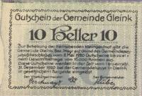 (№1920) Банкнота Австрия 1920 год "10 Heller"