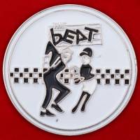 29870\132873 Значок ска-ривайвл-группы "The Beat"