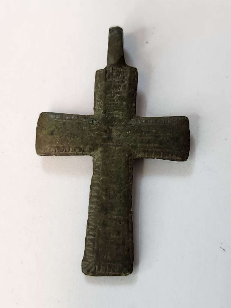 Крестик 19 век вес 10 грамм