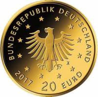 (№2017) Монета ФРГ 2017 год 20 Euro (ПИРОЛ)