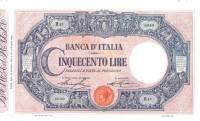 (№1910P-40d) Банкнота Италия 1910 год "500 Lire"