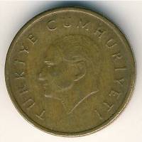 () Монета Турция 1995 год 10000  ""   Латунь  AU