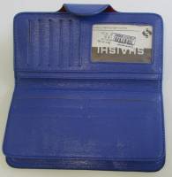 Кошелёк женский "Shaishi", Кожзам, 1 отделение с отсеками, Клепка, Сиреневый