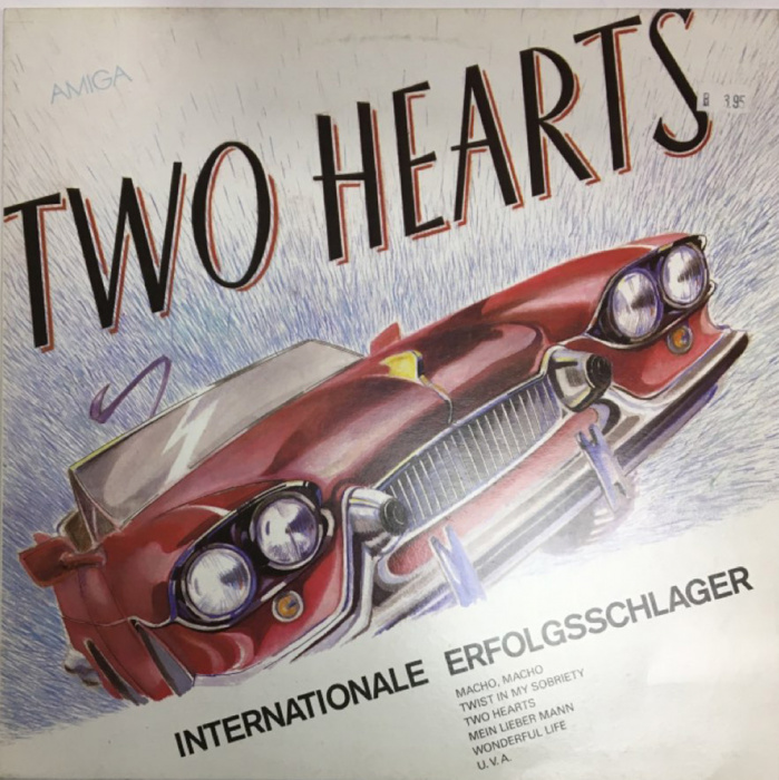 Пластинка виниловая &quot;Two hearts. Internationale Erfolgsschlager&quot; Amiga 300 мм. (Сост. на фото)