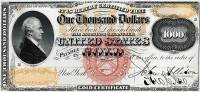 (№1875P-258) Банкнота США 1875 год "1,000 Dollars"