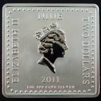 () Монета Остров Ниуэ 2012 год 2  ""    AU