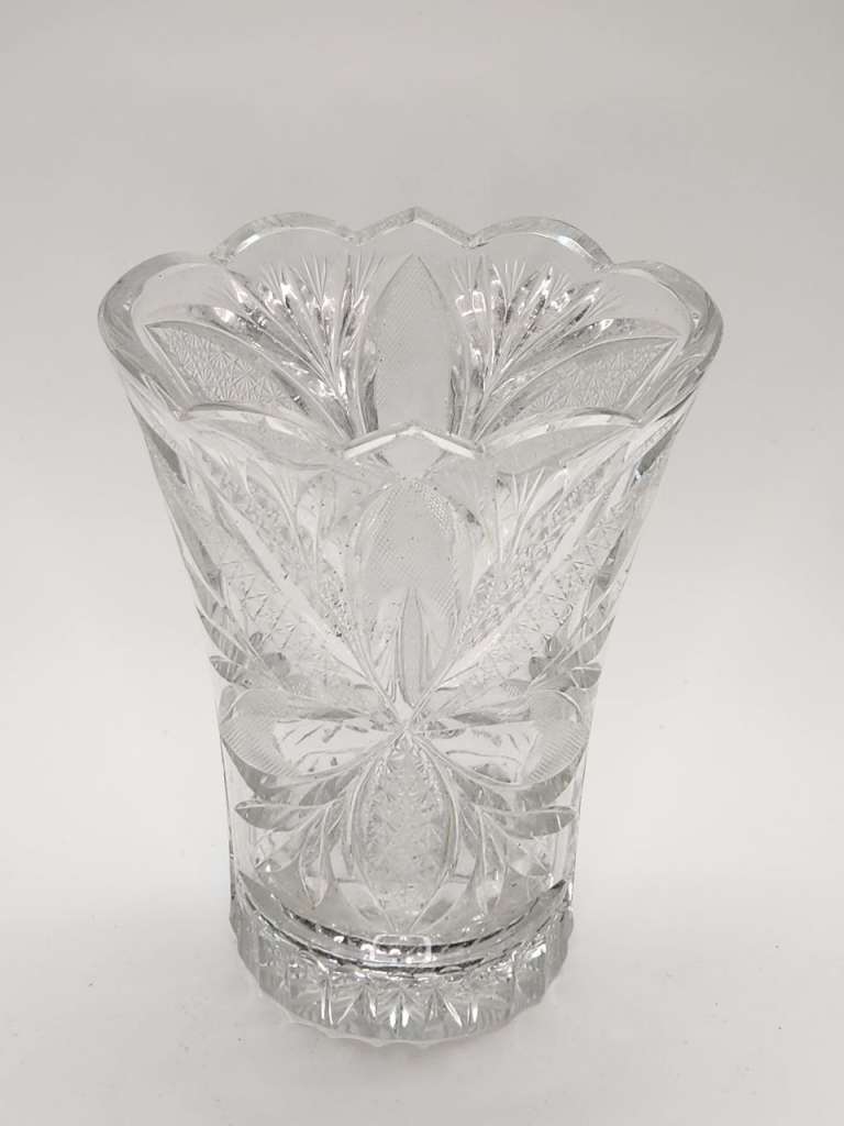 Ваза хрусталь СССР высота 20 см