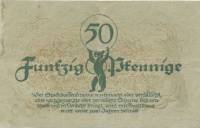 (№1918) Банкнота Германия 1918 год "50 Pfennig"