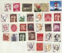 Смесь годов--  Набор марок Германия 30 шт.  Гашёные , II Θ