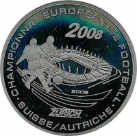 () Монета Кот-д’Ивуар 2008 год 500  ""   Биметалл (Серебро - Ниобиум)  UNC