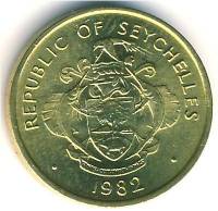 (№1982km46.1) Монета Сейшельские острова 1982 год 1 Cent