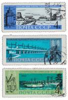 (1962-148-150) Серия марок (3 шт) СССР     Стройки коммунизма II Θ