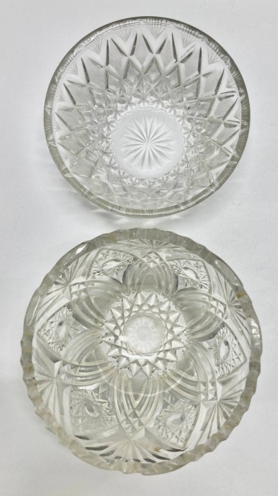 Салатники, хрусталь, 2 шт