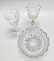 Салатник + 2 фужера