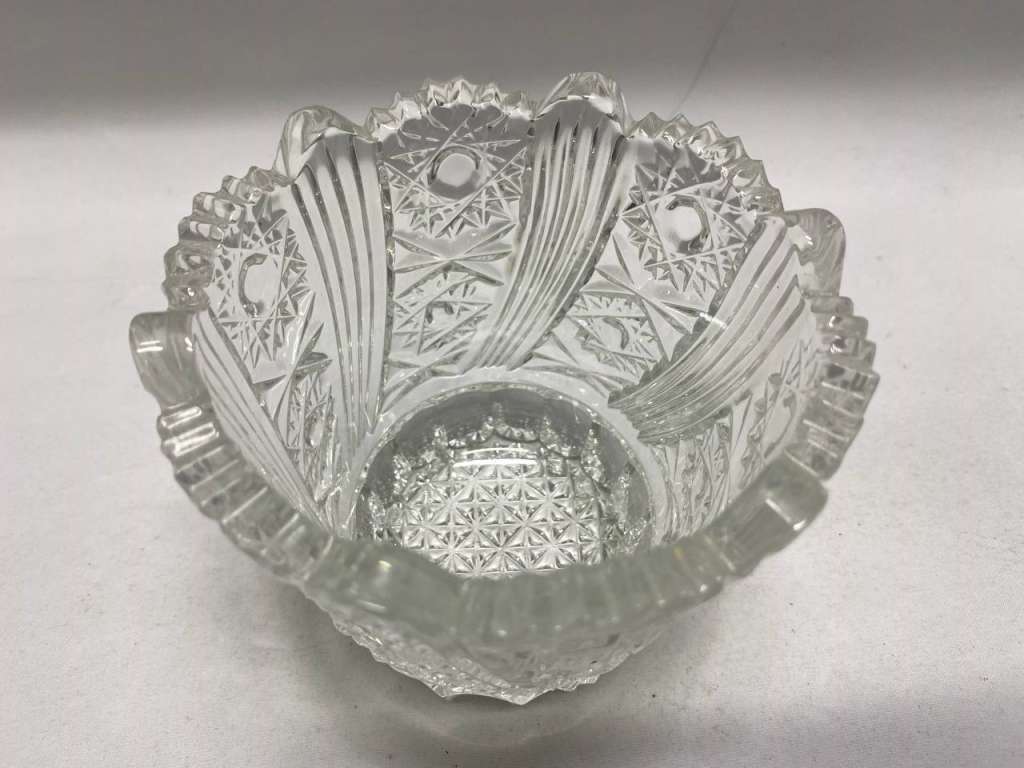 Ваза салатник хрусталь СССР