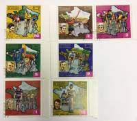 --  Набор марок Гвинея Экваториальная 7 шт.  Гашёные , III Θ