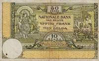 (№1927P-99) Банкнота Бельгия 1927 год "50 Francs"
