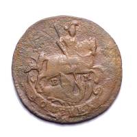 (1789, ЕМ) Монета Россия 1789 год 1 копейка   Медь  VF