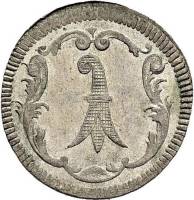 (№1762km163 (basel)) Монета Швейцария 1762 год 1 Batzen