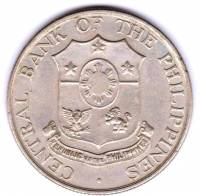 () Монета Филиппины 1958 год 50 сентаво ""  Нейзильбер  UNC