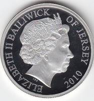 () Монета Остров Джерси 2010 год 2 фунта ""   UNC