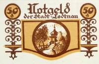 (№1921) Банкнота Германия 1921 год "50 Pfennig"