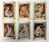 --  Набор марок Манама 6 шт.  Гашёные , III Θ