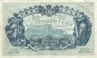 (№1943P-109a.3) Банкнота Бельгия 1943 год "500 Francs"