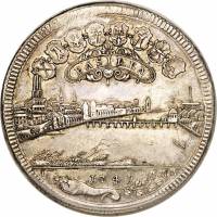 (№1741km150(basel)) Монета Швейцария 1741 год 2 Thaler