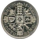() Монета Англия / Великобритания 1913 год 8  ""   Алюминиево-Никелево-Бронзовый сплав (Al-Ni-Br)  A