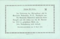 (№1920) Банкнота Австрия 1920 год "20 Heller"