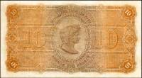 (,) Банкнота Швеция 1879 год 10 крон    UNC