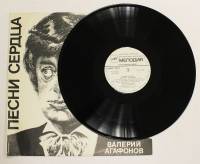 Пластинка виниловая В. Агафонов Песни сердца Мелодия 300 мм. (Сост. отл.)