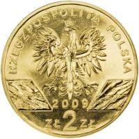 () Монета Польша 2009 год 2  ""   Северное золото  UNC