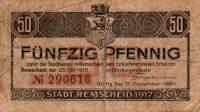 (№1918) Банкнота Германия 1918 год "50 Pfennig"