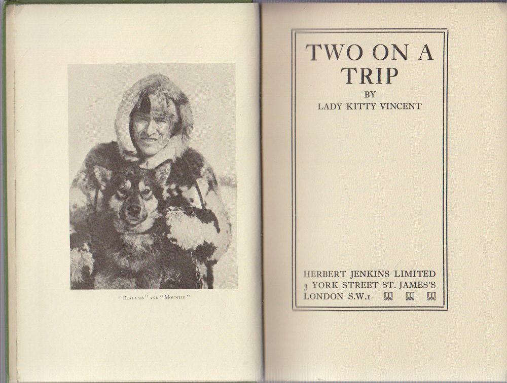 Книга &quot;Two on a trip&quot; K. Vincent Лондон 1930 Твёрдая обл. 254 с. С ч/б илл