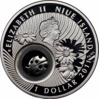 () Монета Остров Ниуэ 2011 год 1 доллар ""   AU